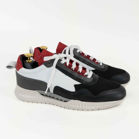 Imagine Pantofi sport bărbați piele naturală 467 multicolor