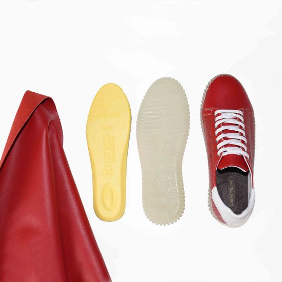 Imagine Pantofi damă piele naturală 147rosu