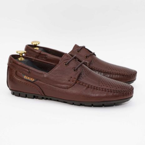 Imagine Pantofi casual bărbați piele naturală m101 maro