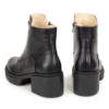 Imagine Ghete damă din piele naturală 701 negru
