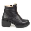 Imagine Ghete damă din piele naturală 701 negru