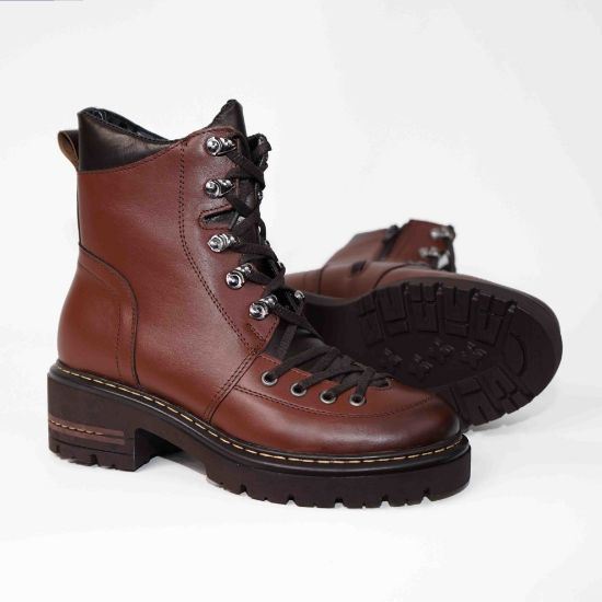 Imagine Ghete damă piele naturală c631maro