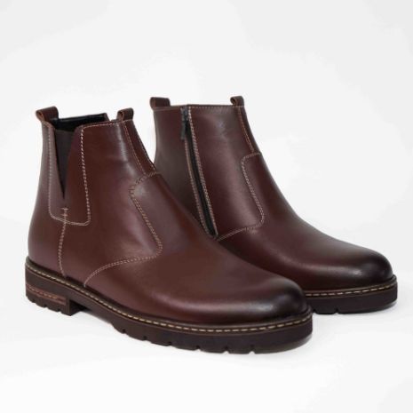 Imagine Ghete bărbați piele naturală c400 Maro