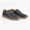 Imagine Pantofi casual bărbați piele naturală 663 Blue