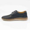 Imagine Pantofi casual bărbați piele naturală 663 Blue