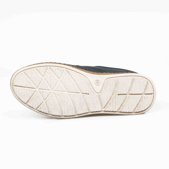 Imagine Pantofi casual bărbați piele naturală 663 Blue