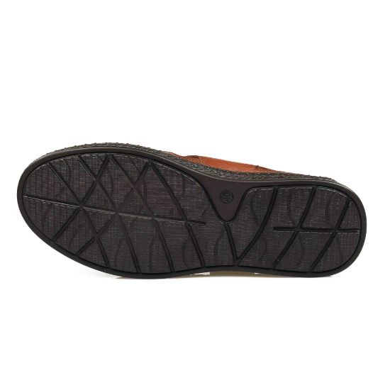 Imagine Pantofi sport bărbați piele naturală t 85031 Maro