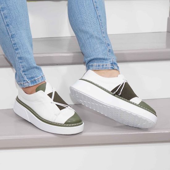 Imagine Pantofi damă piele naturală t154 alb