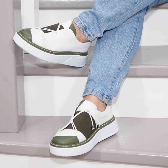 Imagine Pantofi damă piele naturală t154 alb