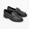 Imagine Mocasini damă negri din piele naturală 149 