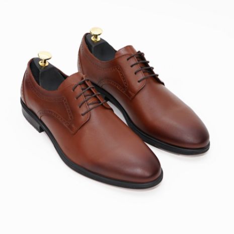 Imagine Pantofi eleganți bărbați din piele naturală 364 maro