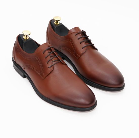 Imagine Pantofi eleganți bărbați din piele naturală 364 maro