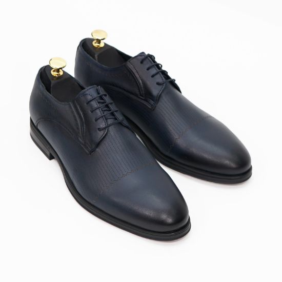 Imagine Pantofi eleganți bărbați din piele naturală 372 bleomarin