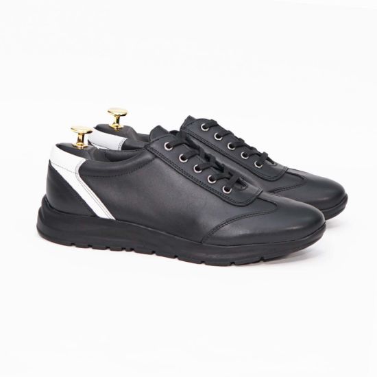 Imagine Pantofi sport bărbați piele naturală 430 negru