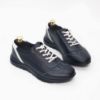 Imagine Pantofi sport bărbați piele naturală 430 bleumarin