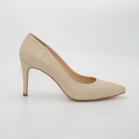 Imagine Pantofi dms 019r04 , din piele naturala de culoare bej