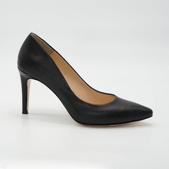 Imagine Pantofi dms 019r04 , din piele naturala de culoare neagra