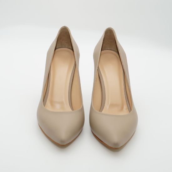 Imagine Pantofi dms 01904 , din piele naturala de culoare nud