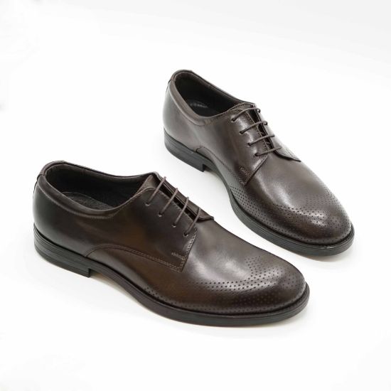 Imagine Pantofi c101 eleganti din piele naturala culoare maro