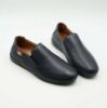 Imagine Mocasini bărbați din piele naturala culoare bleumarin 6573