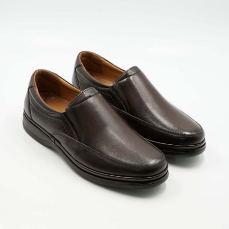 Imagine Mocasini bărbați din piele naturala culoare maro 5571