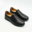 Imagine Mocasini bărbați din piele naturala culoare neagra 5400 