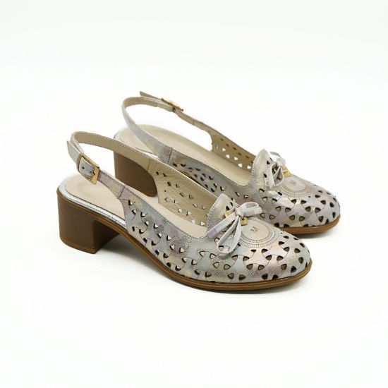 Imagine Sandale dama piele naturală TAJ3 culoare bej 