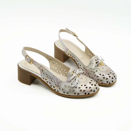 Imagine Sandale dama piele naturală TAJ3 culoare bej 