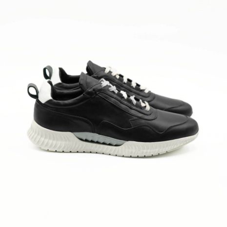 Imagine Pantofi sport bărbați piele naturală 467 negru