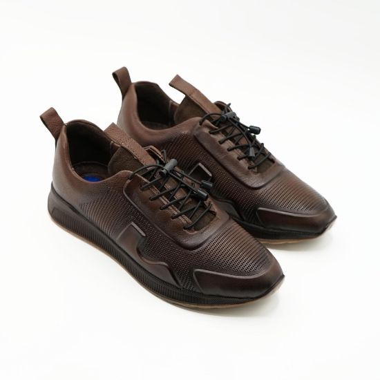 Imagine Pantofi sport bărbați piele naturală 4920  Maro