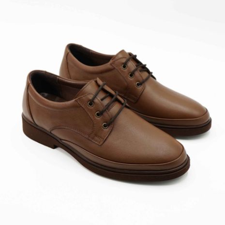 Imagine Pantofi 3307casual din piele naturala culoare maro