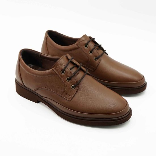 Imagine Pantofi 3307casual din piele naturala culoare maro