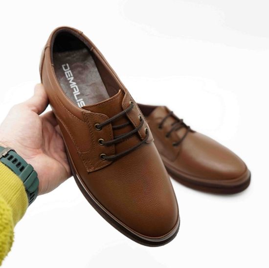 Imagine Pantofi 3307casual din piele naturala culoare maro