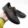 Imagine Pantofi sport bărbați piele naturală 4985  negru