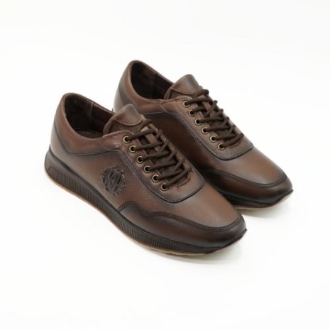 Imagine Pantofi sport bărbați piele naturală 4855 maro