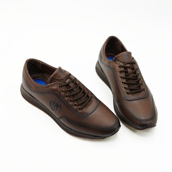 Imagine Pantofi sport bărbați piele naturală 4855 maro