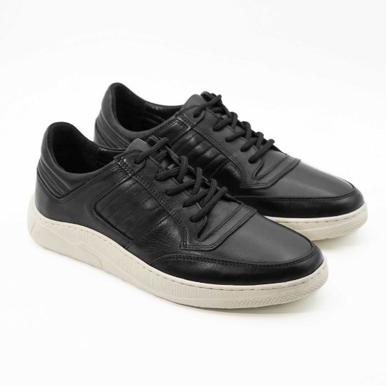 Imagine Pantofi sport bărbați piele naturală 41403 negru