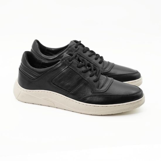 Imagine Pantofi sport bărbați piele naturală 41403 negru