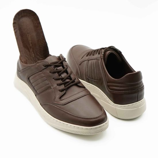 Imagine Pantofi sport bărbați piele naturală 41403 maro