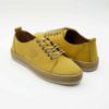 Imagine Pantofi 23067 casual din piele naturala nubuk culoare galbena