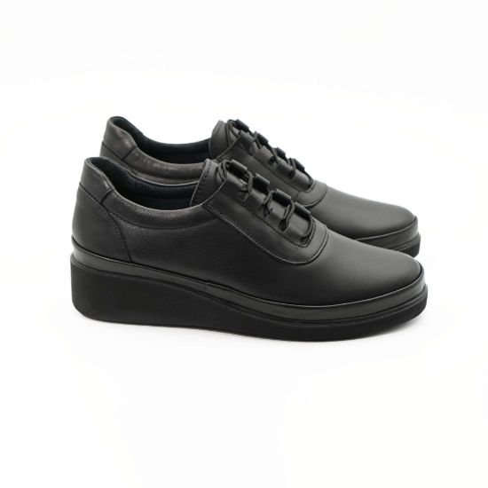 Imagine Pantofi damă piele naturală 123721 Negru