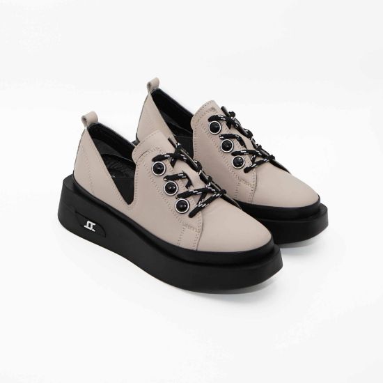 Imagine Pantofi damă piele naturală  2045 bej