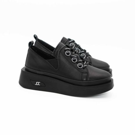 Imagine Pantofi damă piele naturală  2045 negru