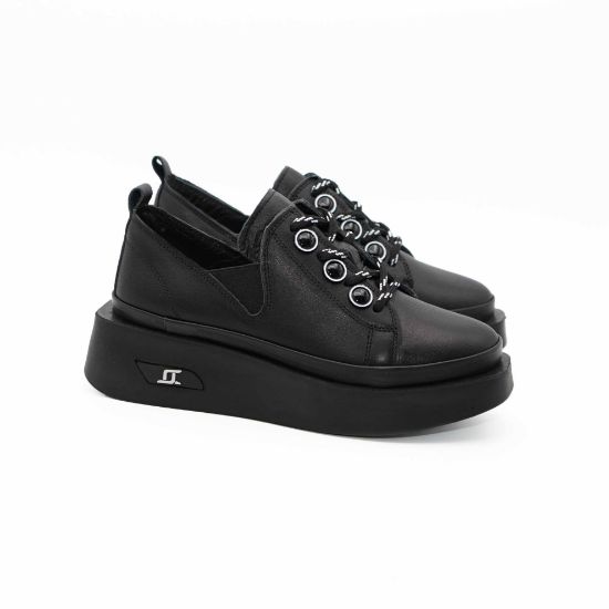 Imagine Pantofi damă piele naturală  2045 negru