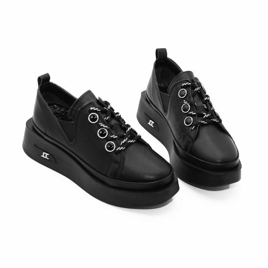 Imagine Pantofi damă piele naturală  2045 negru