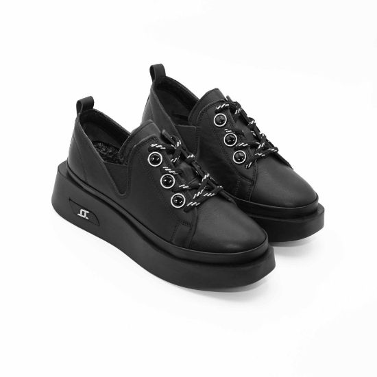 Imagine Pantofi damă piele naturală  2045 negru