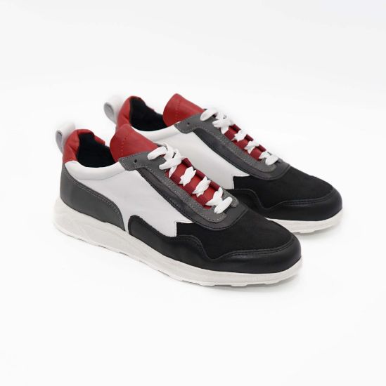 Imagine Pantofi sport bărbați piele naturală 467 multicolor talpa 447