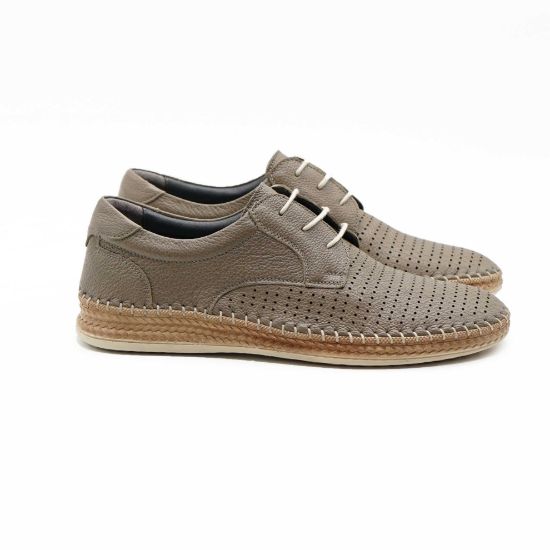 Imagine Pantofi casual bărbați piele naturală 663 bej