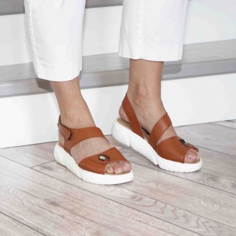 Imagine Sandale dama piele naturală 106 culoare maro